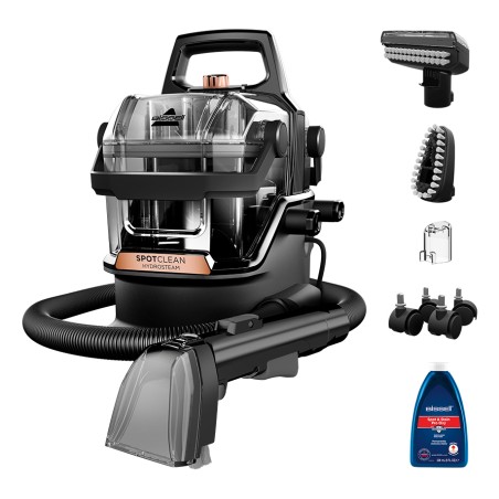 BISSELL SpotClean HydroSteam Pro 3700N - Powerful Spot Cleaner & Steam Mop for Effortless Deep Cleaning!